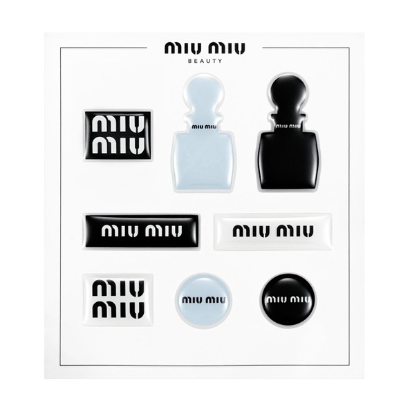 Miu Miu Accessories - Miu Miu Beauty Puffy Logo Stickers